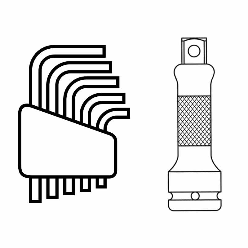 ALLEN KEY & EXTENSION BAR