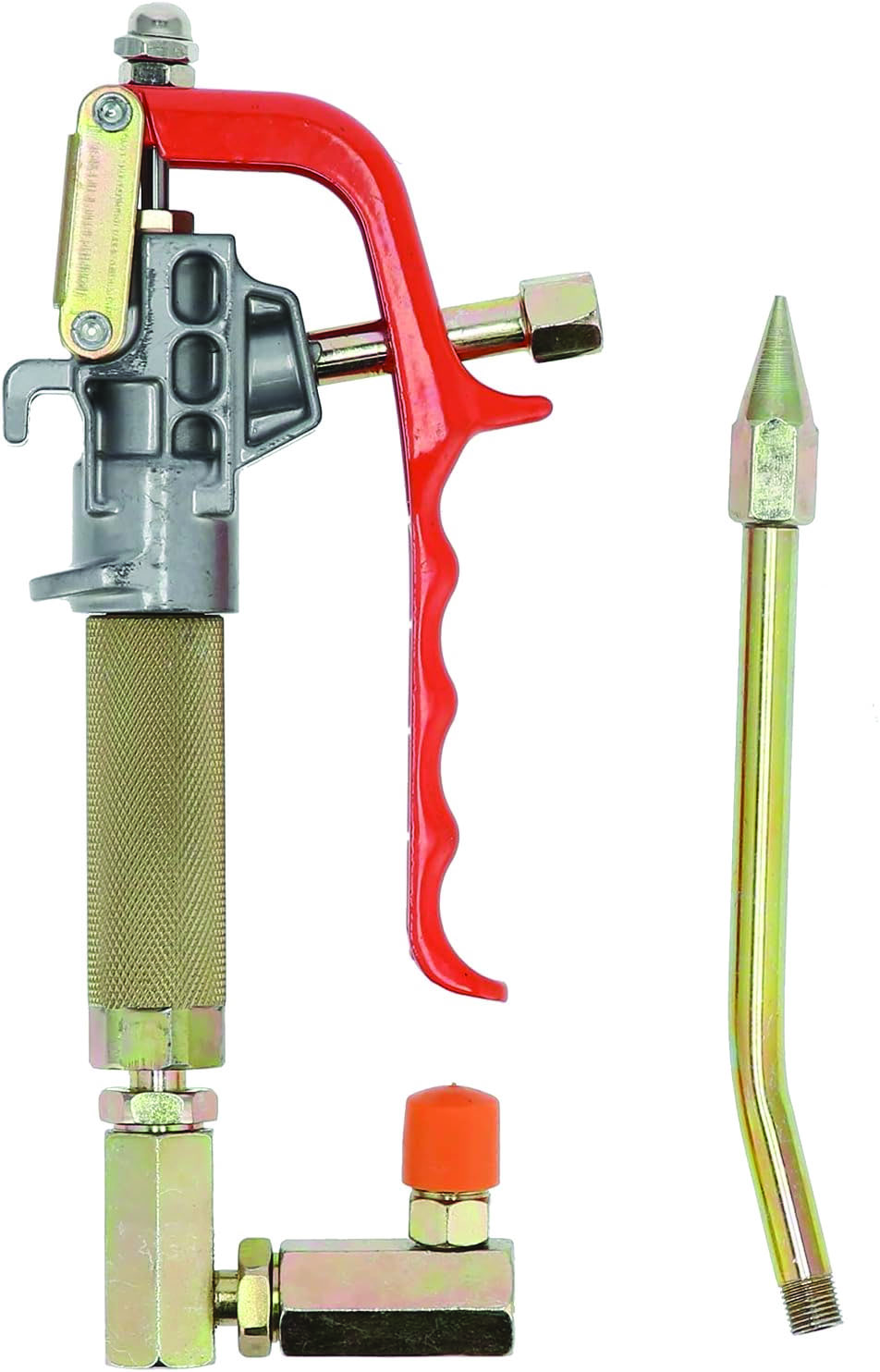 Grease Gun Handle With Hose and Nozzle