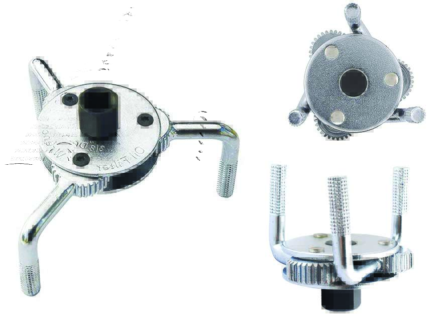 Round 3 Leg Straight Oil Filter Wrench