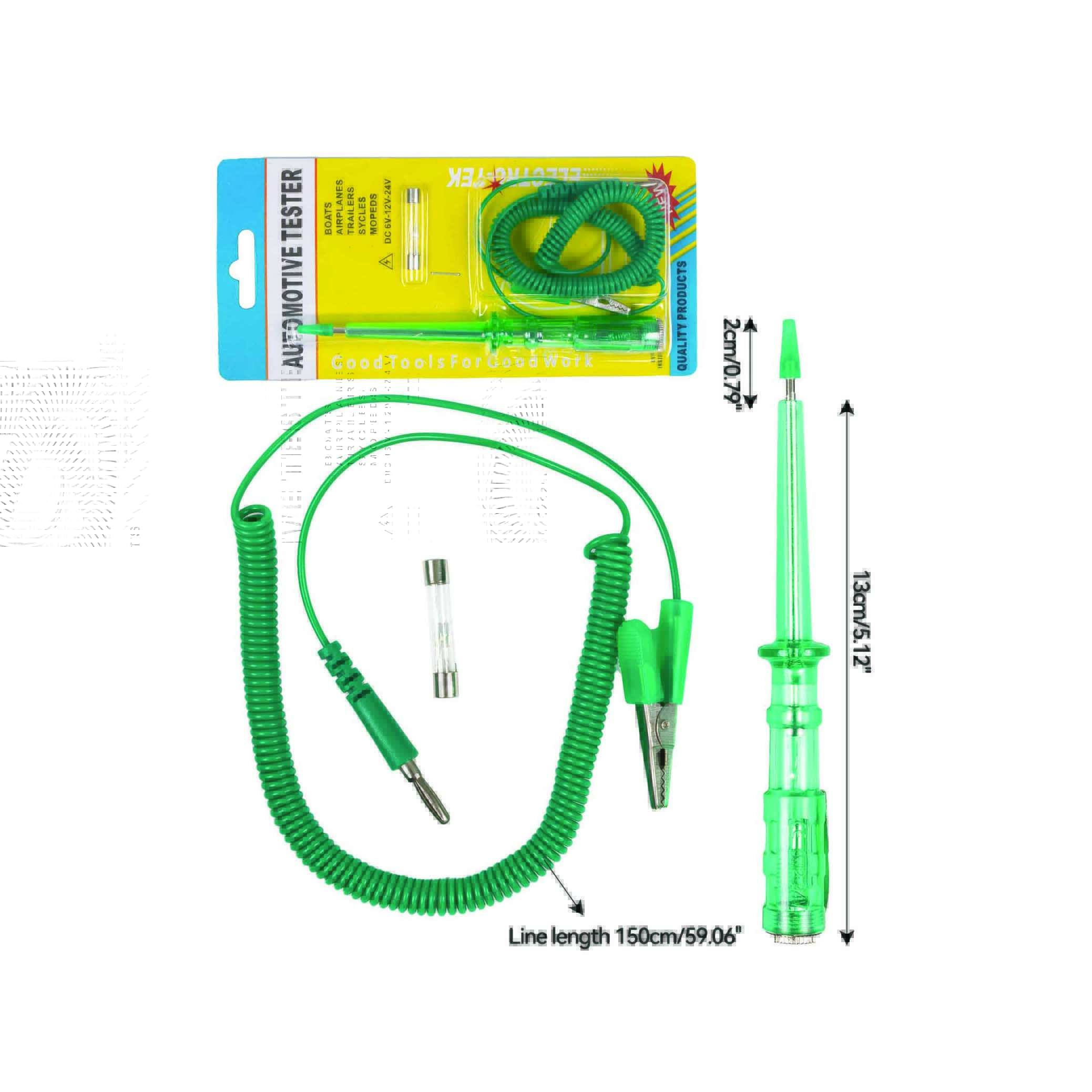 Auto Car Battery TesterLight Circuit Tester Lamp
