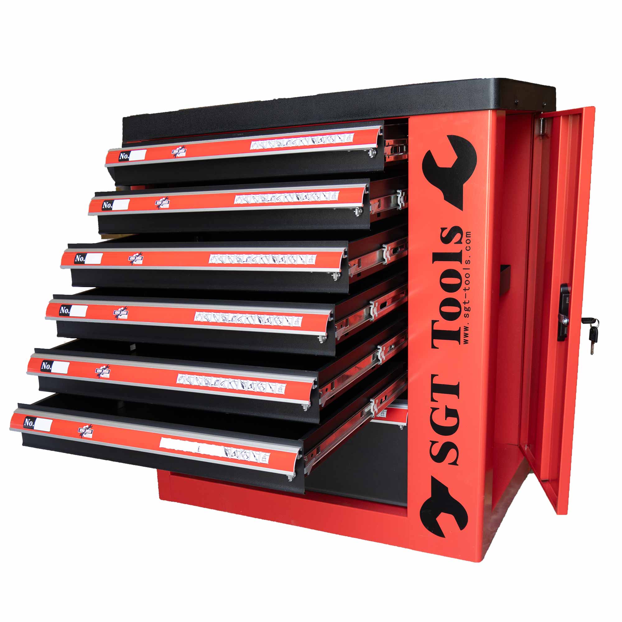 7 Drawer Tool Trolley