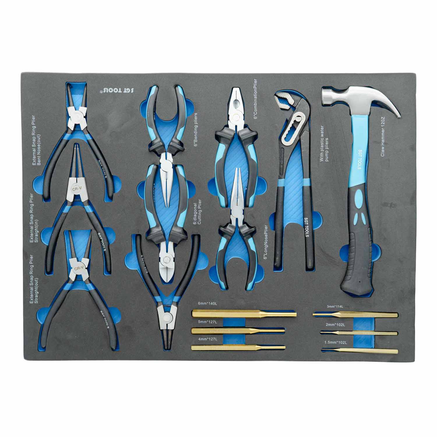 250 Pcs 7 Drawer Tool Trolley