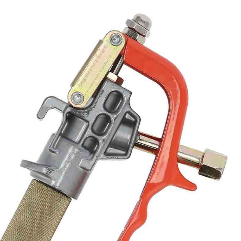 Grease Gun Handle With Hose and Nozzle