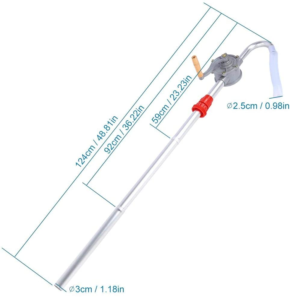 Aluminum Rotary Barrel Pump