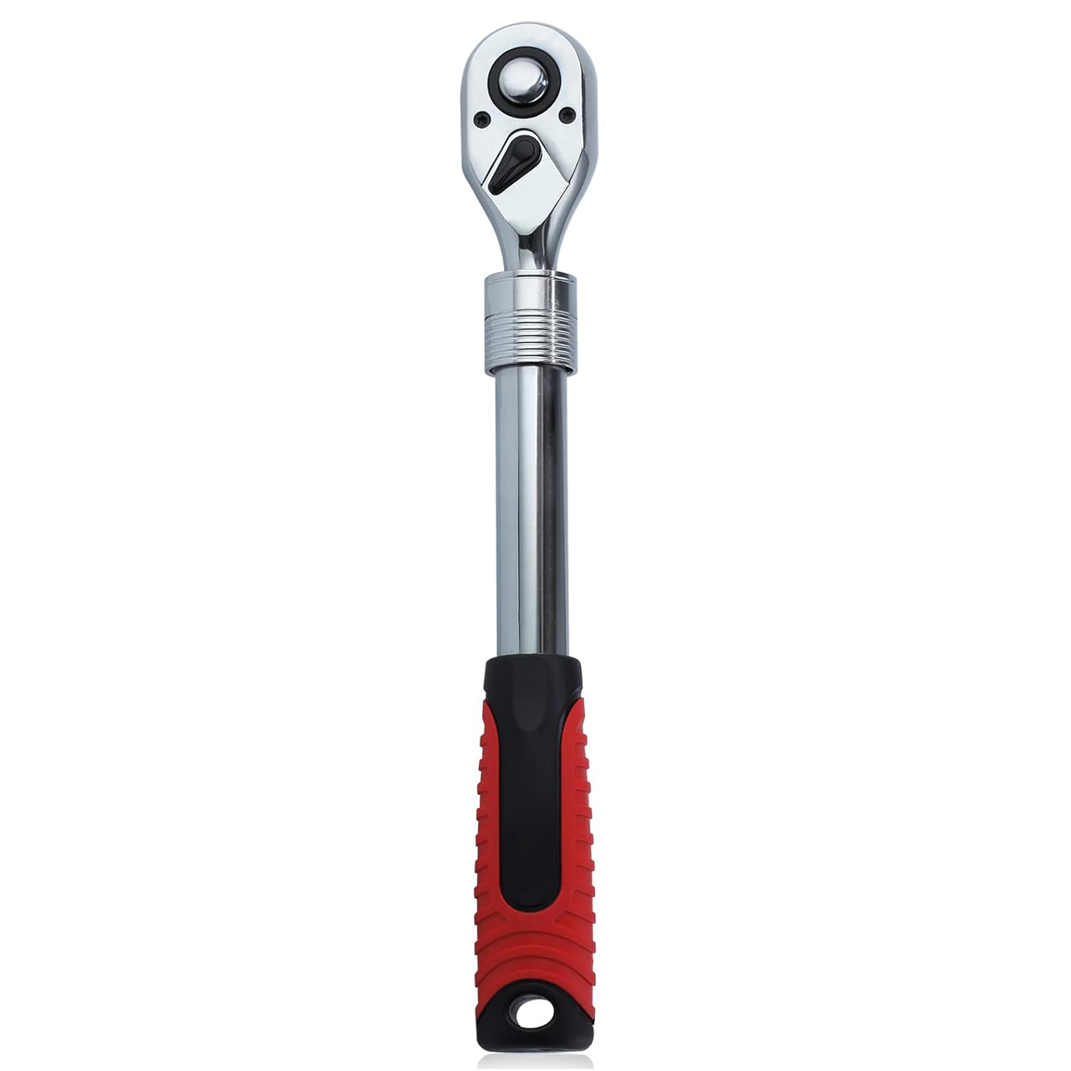 Extensionable Flexible Ratchet Handle.