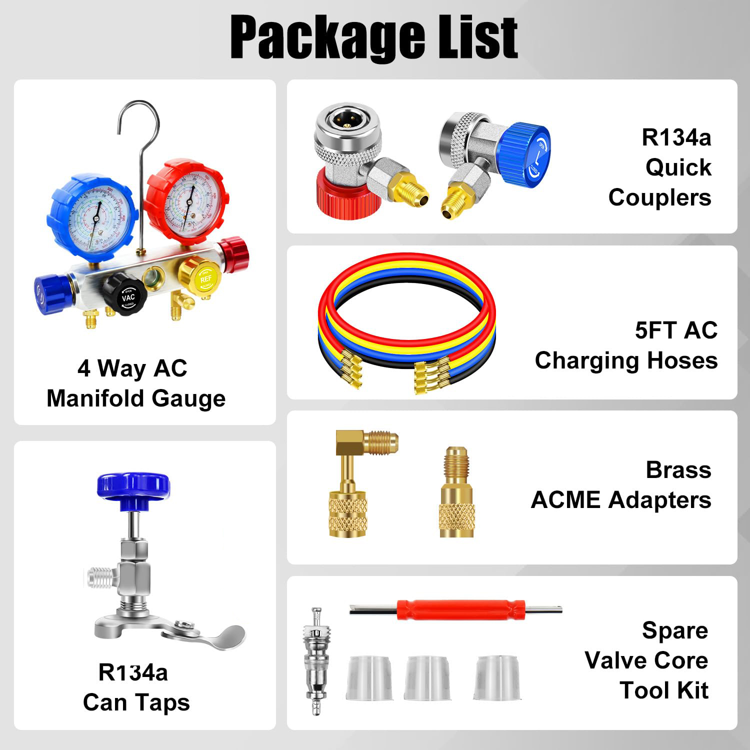 AC Manifold Guage Set