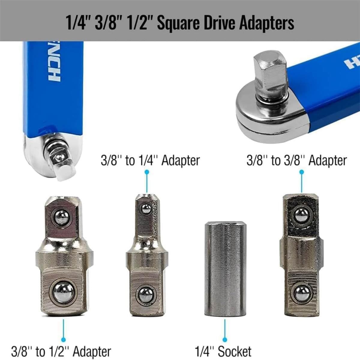 5pcs Offset Extension Wrench Set