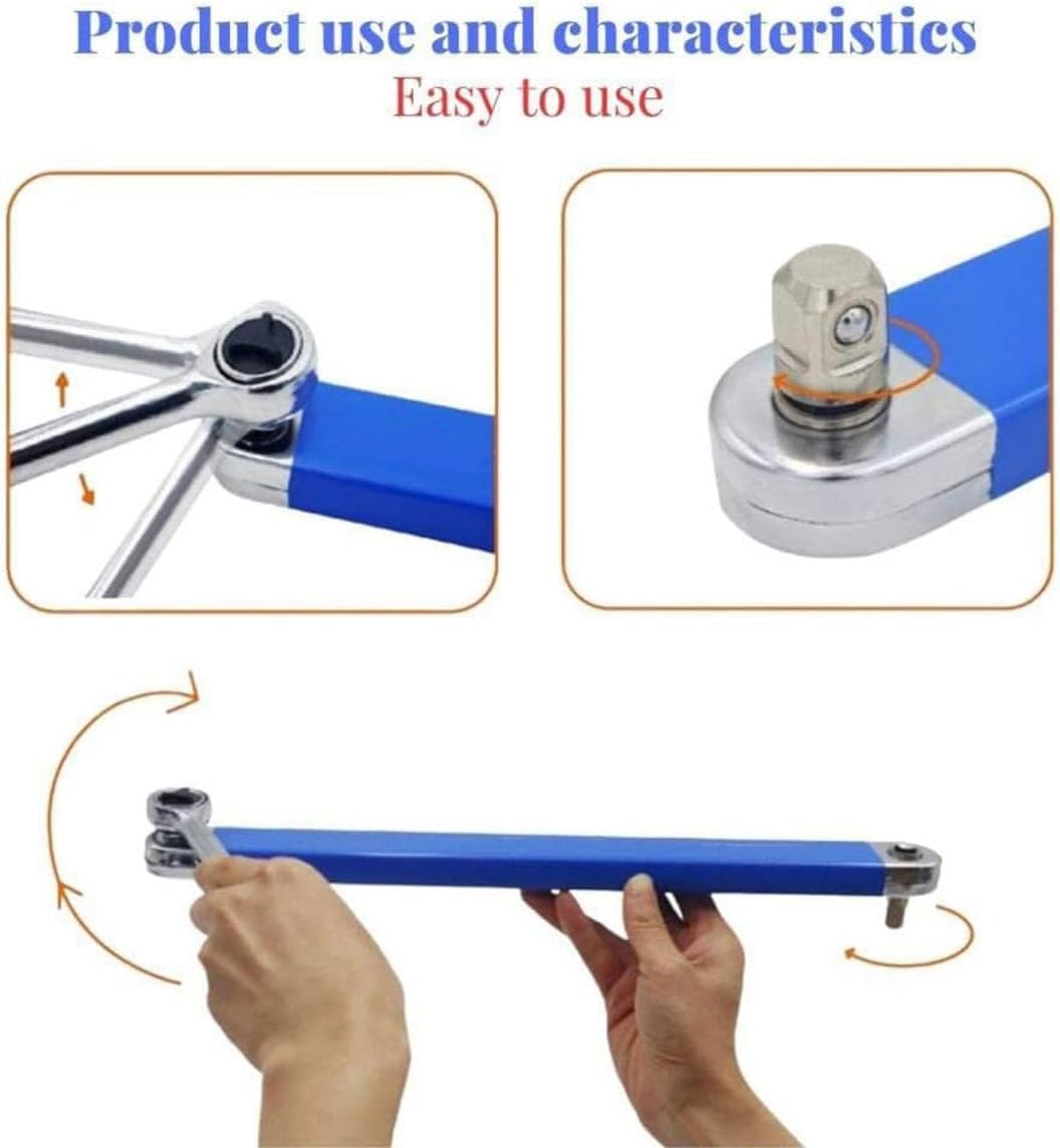 5pcs Offset Extension Wrench Set