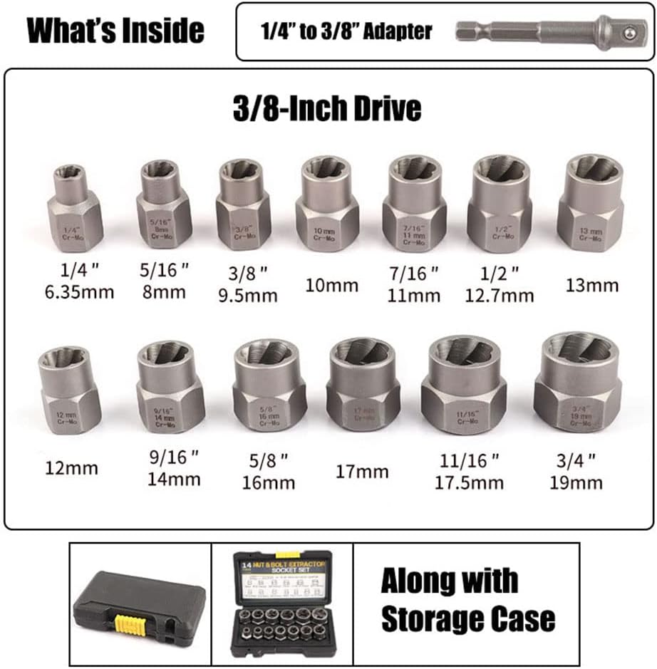 14 Pcs Socket Set